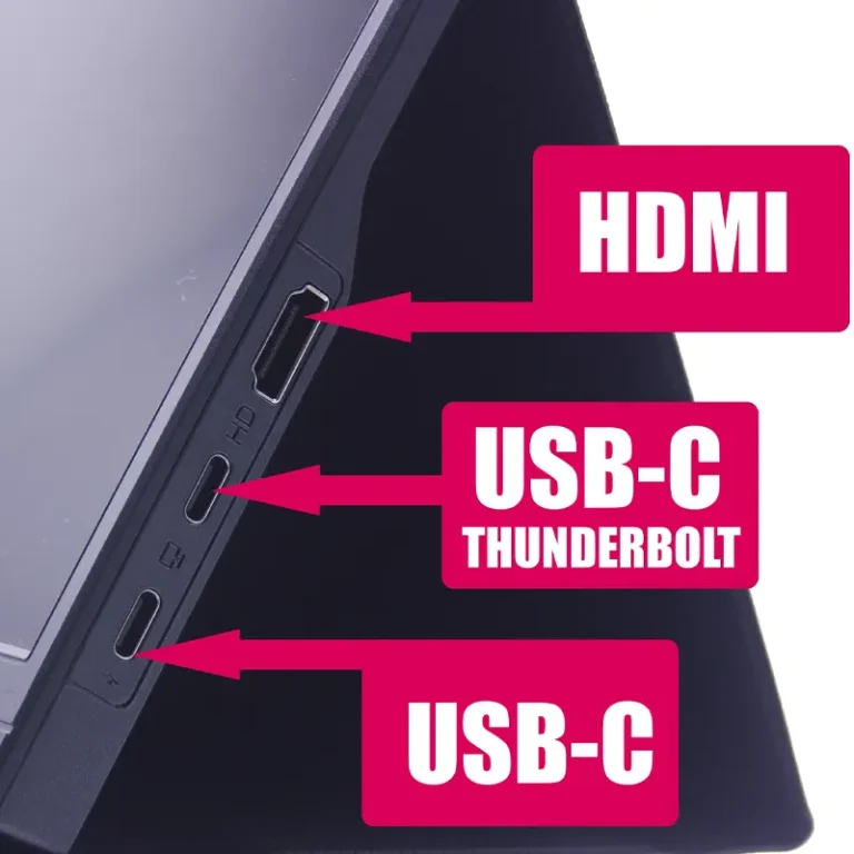 DTD 15.6” Portable Monitor — Full HD IPS, USB-C + HDMI