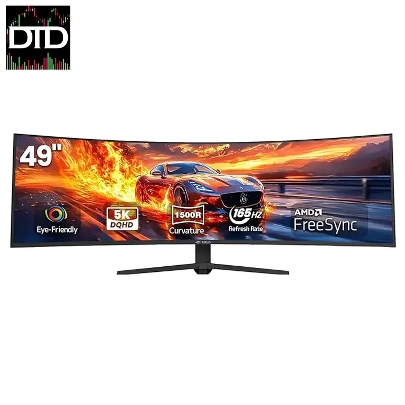 49-inch Curved Gaming Monitor – 5K Ultra-Wide Resolution with HDR