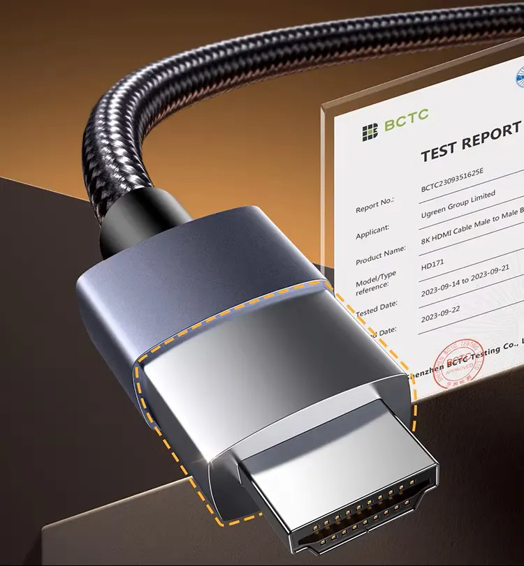 UGREEN HDMI 2.1 Cable 8K/60Hz with 240Hz Support for Trading Workstations