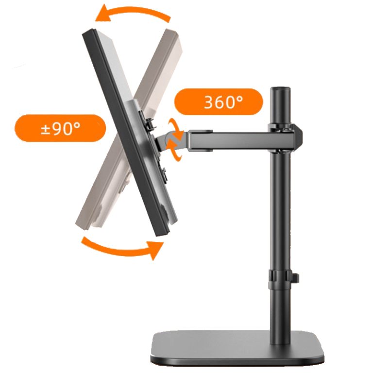Six-Screen Laptop Workstation Mount (6 Monitors)