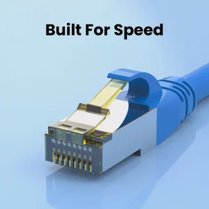 DayTradeDepot Cat6a Ultra High-Speed Ethernet Cable – 10Gbps, 550MHz, Reduced Latency, Ideal for Day Traders