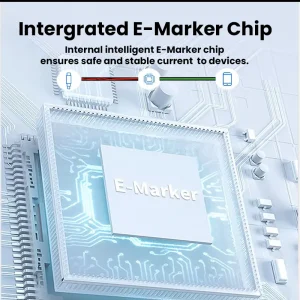 Thunderbolt 4 USB-C Cable (USB4) — Up to 80Gbps, 240W PD, 8K@60Hz