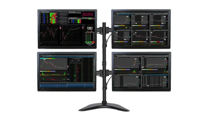 4 Monitor Trading Setup X